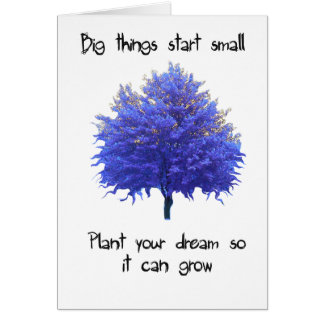 Les grandes choses commencent petit