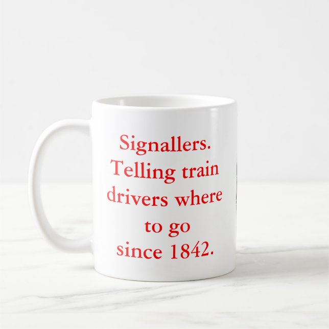 Les grandes tasses des Signallers (Gauche)