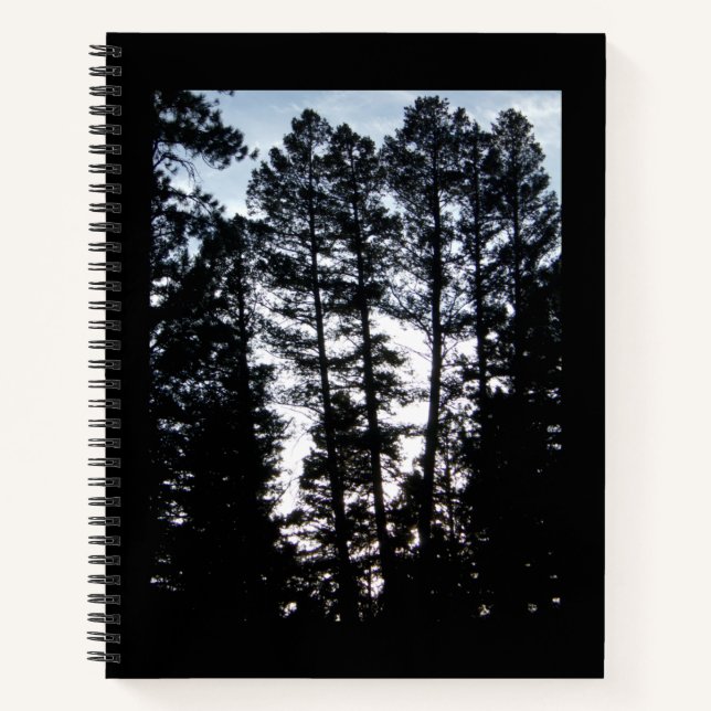Les grands arbres dans les monts CO Carnet spiral (Devant)