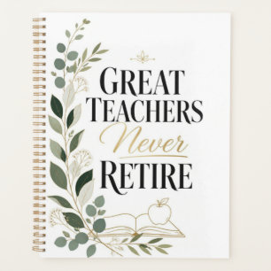 Les Grands Enseignants ne Prennent Jamais Leur Ret