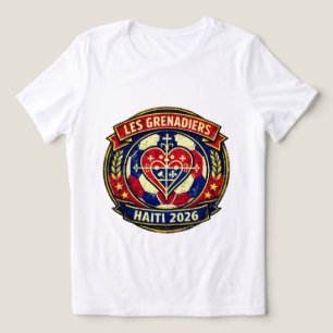 Les Grenadiers Haiti 2026 Fußball Inspiriertes Her Tri-Blend Shirt