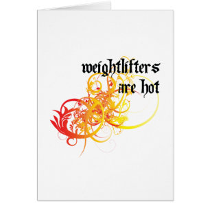 Les haltérophiles sont chauds