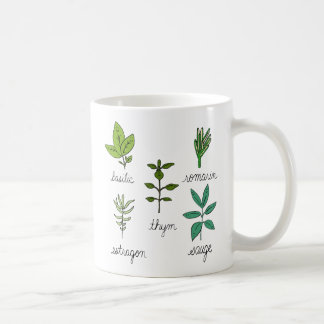 Les herbes kaffeetasse
