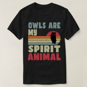 Les hiboux sont mon esprit animal T-shirt