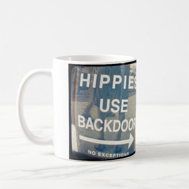 Les hippies utilisent la tasse secrète (Gauche)