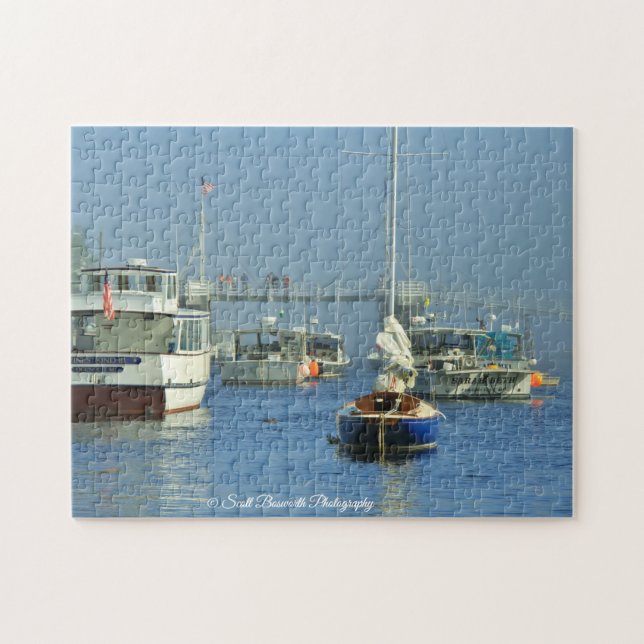 Les homards Draw Bridge Perkins Cove Jigsaw Puzzle (Horizontal)