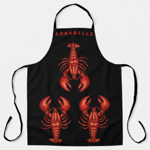 Les homards personnalisent les grands tabliers
