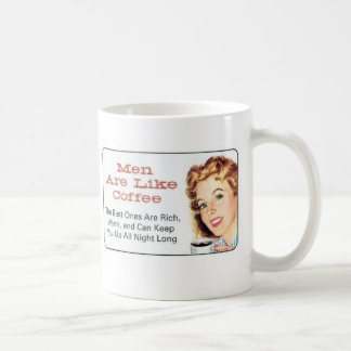 Les hommes sont comme la tasse de café