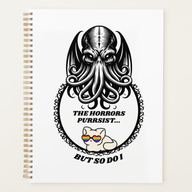 Les horreurs PURRsist Spiral Carnet photo (Devant)