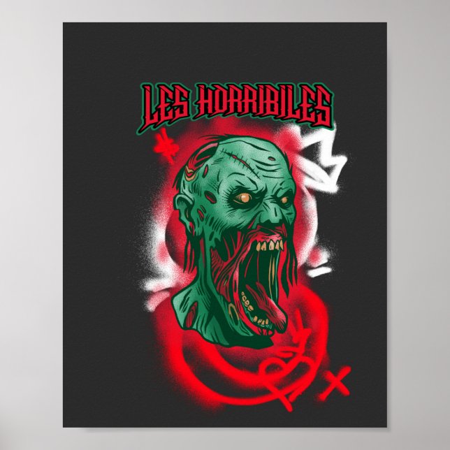 Les Horribiles Monster Poster (Vorne)