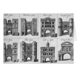 Les huit portes de la ville de Londres