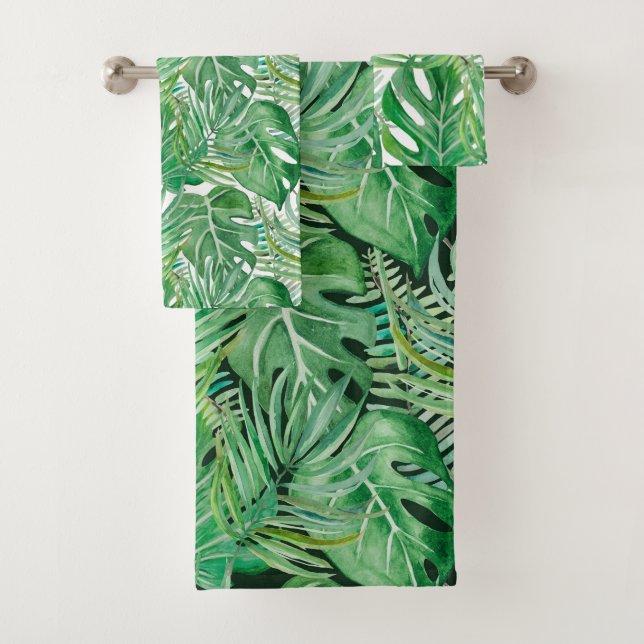 Les immenses feuilles de palmiers et de monastères (En situation)