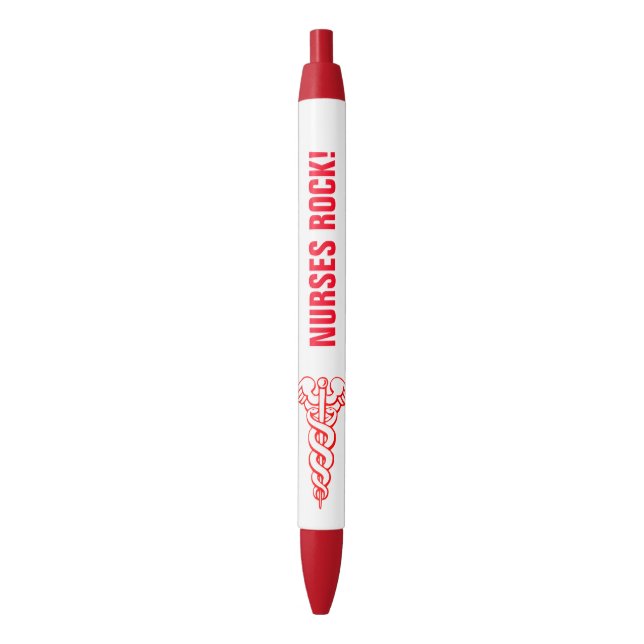 Les infirmières basculent le stylo rouge de (devant Vertical)