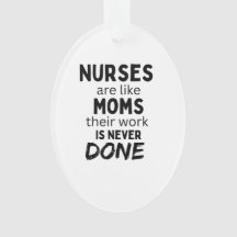 Les infirmières sont comme des mamans leur travail