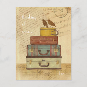 Les Inséparables pensent à vous Carte postale