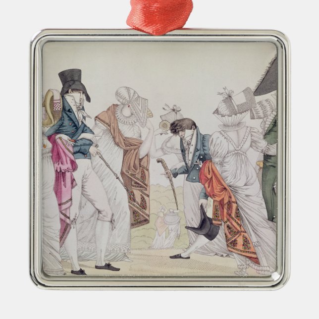 Les Invisibles', c.1807 Ornament Aus Metall (Vorne)