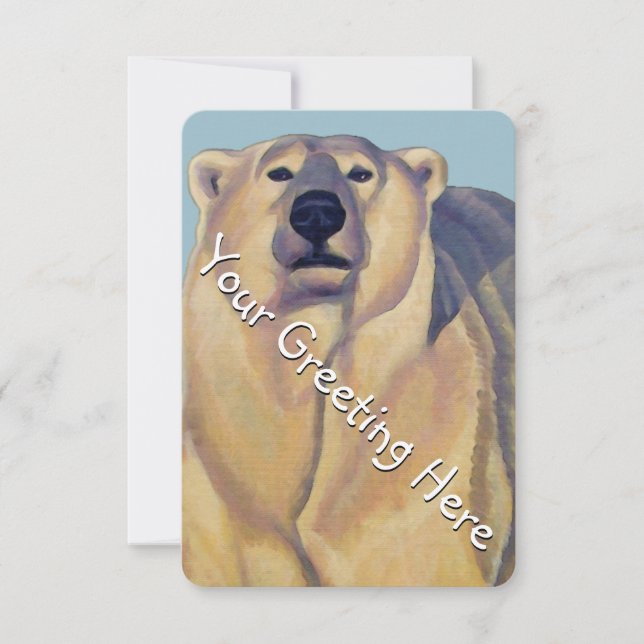 Les invitations d'ours ont personnalisé des cartes (Devant)