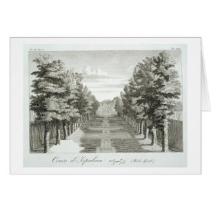 Les jardins chez Tshehar-Bagh, Isphahan, from