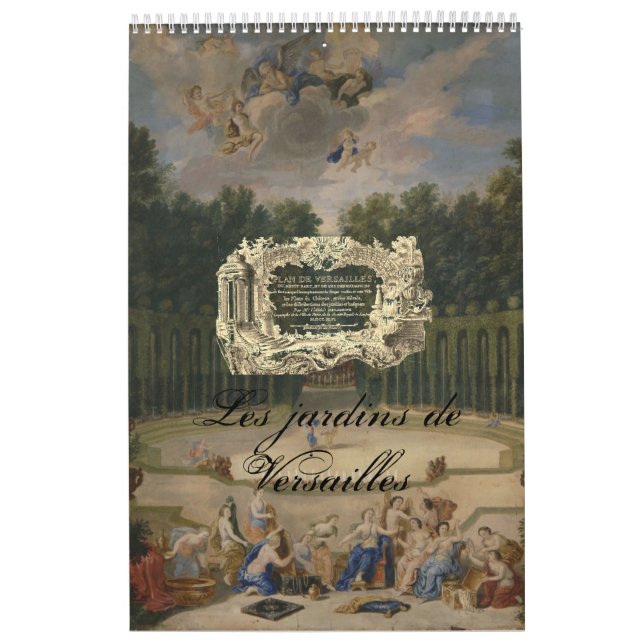 Les jardins de Versailles – Gardens of Versailles Kalender (Titelbild)