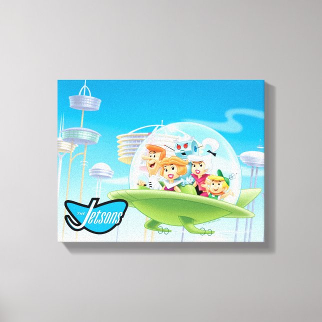 Les Jetsons | La toile de voiture familiale (Recto)