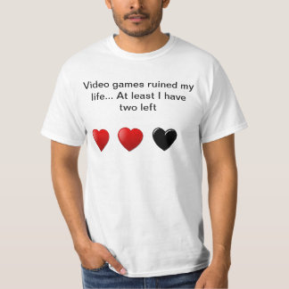 Les jeux vidéo ont ruiné mon T-shirt de la vie
