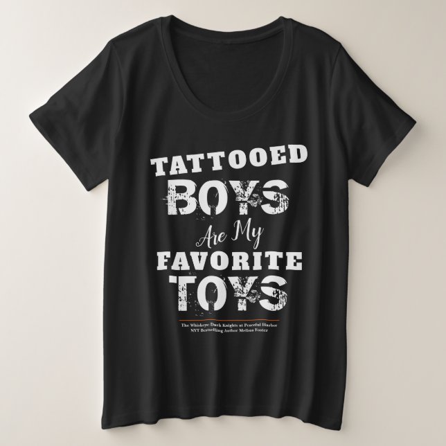 Les jouets tatoués sont mon T-shirt Jouets favoris (Design devant)