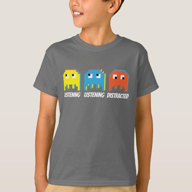 Les joueurs écoutent les enfants distraits t-shirt (Devant)