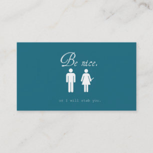 Les la plupart des cartes de visite de mauvais-âne