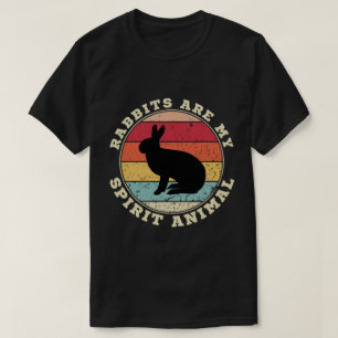 Les lapins sont mon esprit animal T-shirt