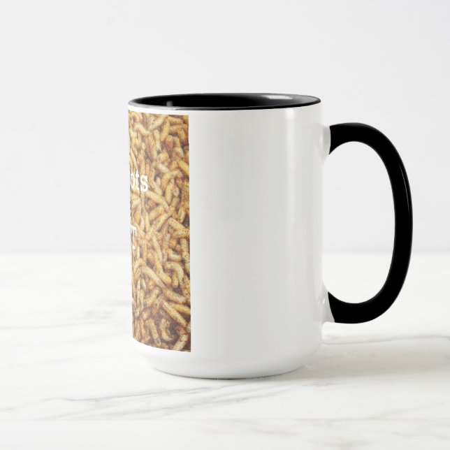 Les larves sont tasse en bon état (Droite)
