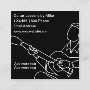 Les leçons de guitare les plus uniques Cartes de v
