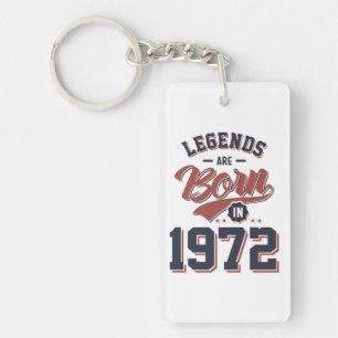 Les légendes sont nées en 1972 Cadeau d'anniversai