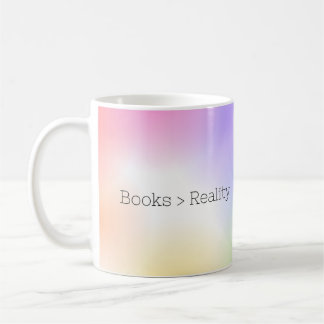 Les livres sont plus grands que Reality Mug