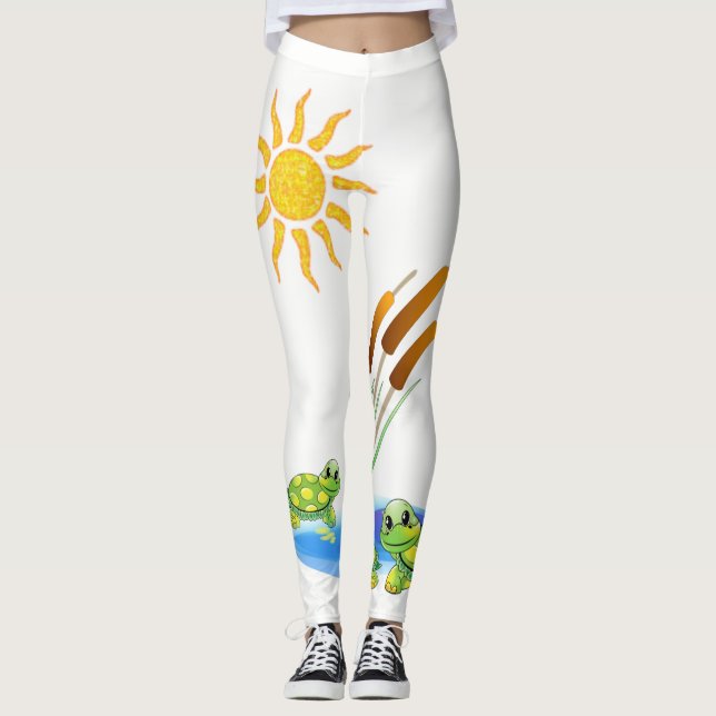 les longues leggings (Devant)