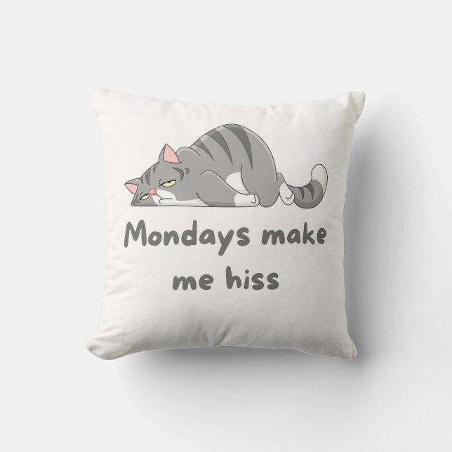 Les lundis Me Font Son Coussin (Recto)