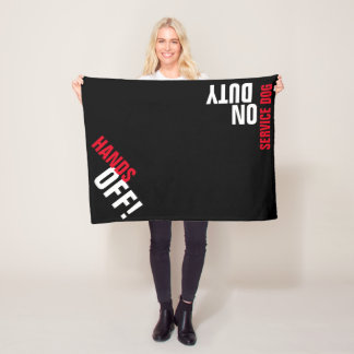 LES MAINS ! Couverture "Place" du chien de service