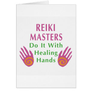Les maîtres Reiki le font avec les mains de guéris