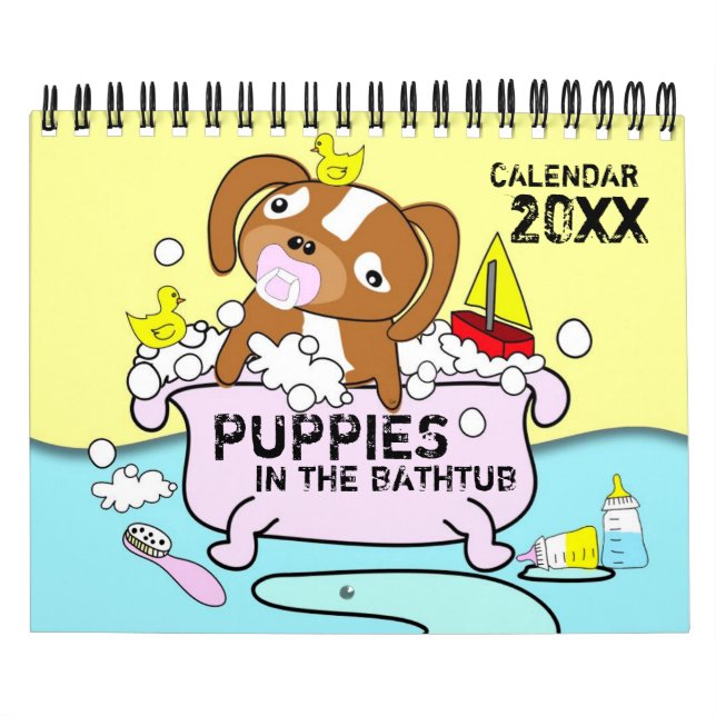 Les Marionnettes Dans Le Calendrier De La Baignoir (Protection)