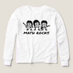 Les maths détonnent Humour de groupe de rock unive