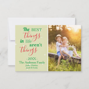 Les Meilleures Choses - Carte de vacances 3x5