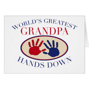 Les meilleures mains de grand-papa vers le bas