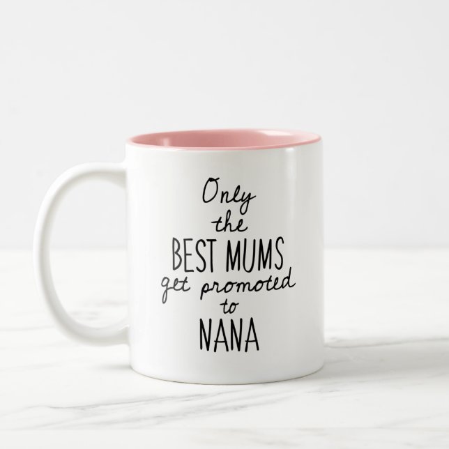 Les meilleures mamans promues dans la tasse de (Gauche)