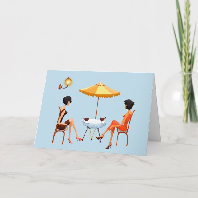 LES MEILLEURS AMIS DE LA CARTE DE CAFÉ POUR DIRE B (Devant)
