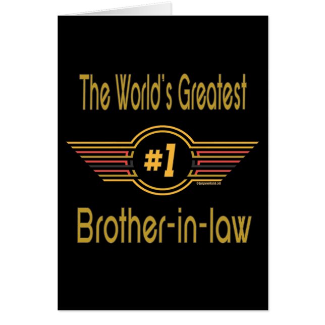 Les meilleurs cadeaux de beau-frère (Devant)