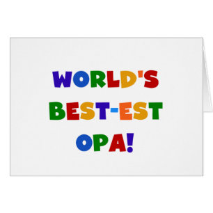 Les meilleurs cadeaux Opa Bright Colors du monde