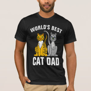 LES MEILLEURS T-shirts DAD CAT DU MONDE tee - shir