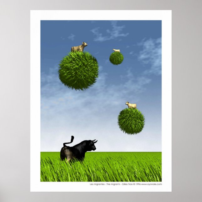 Les migrantes - The migrants Poster (Vorne)