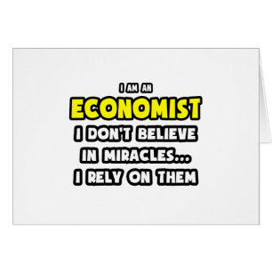 Les miracles et les économistes ...Amusant