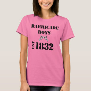 Les Misérables Liebe: Barricade Boys Shirt (Frauen