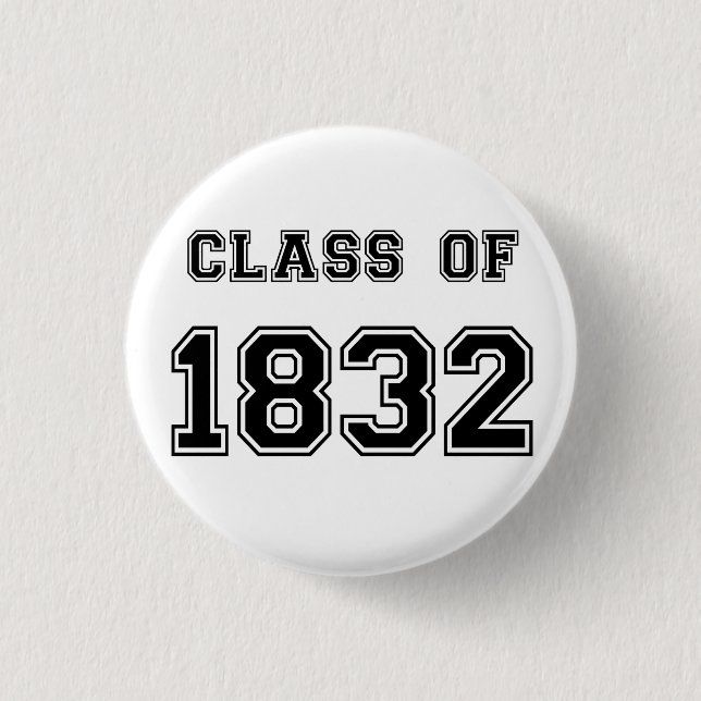 Les Misérables Liebe: Klasse von Knopf 1832 Button (Vorderseite)